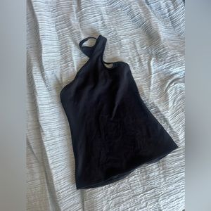Lululemon cold shoulder workout top